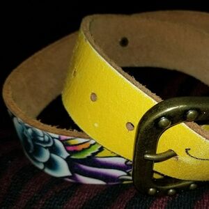 Ed Hardy Leather Belt